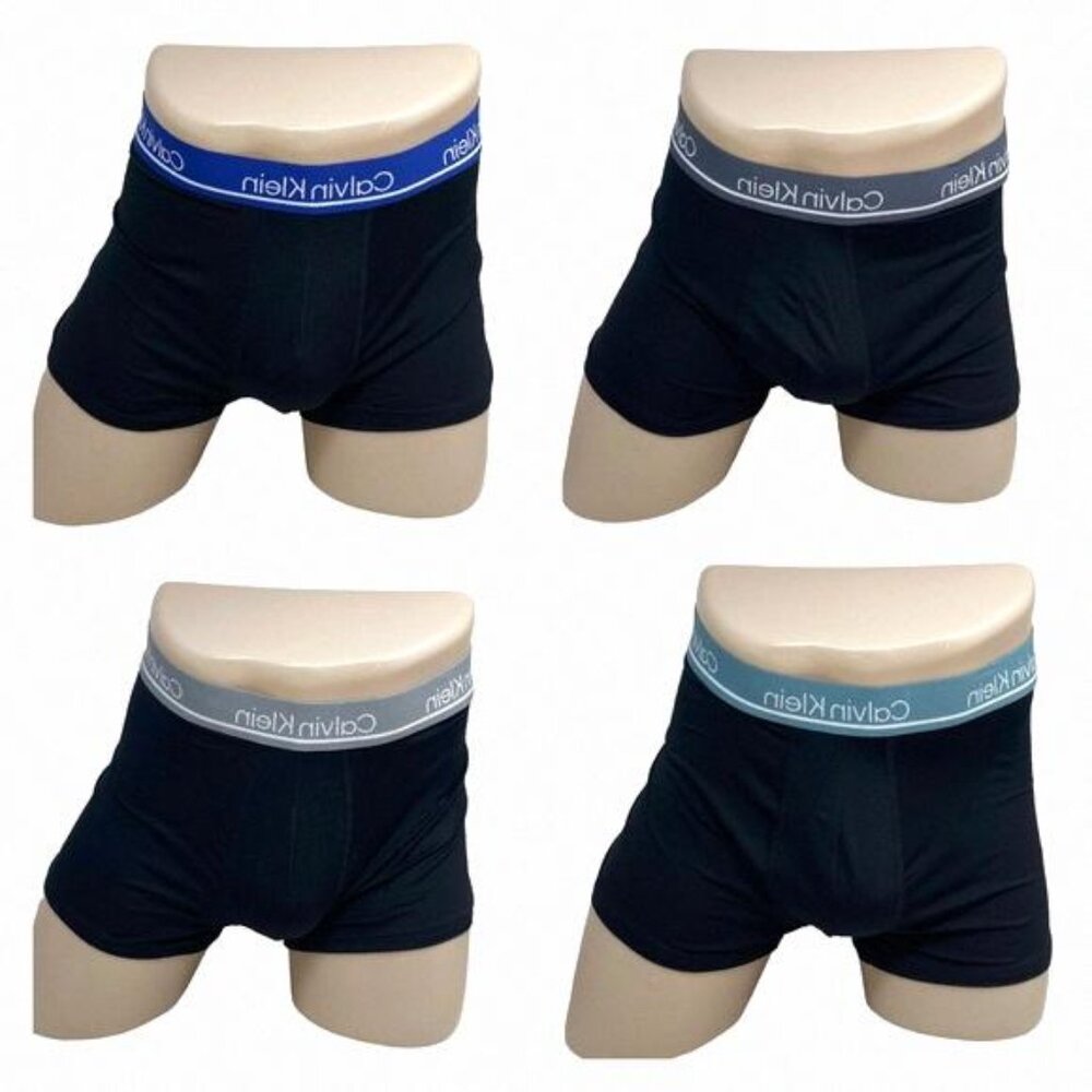 Calvin Klein Underwear Men's Low Rise Trunk Microfiber NP24460060 Black Pack 4